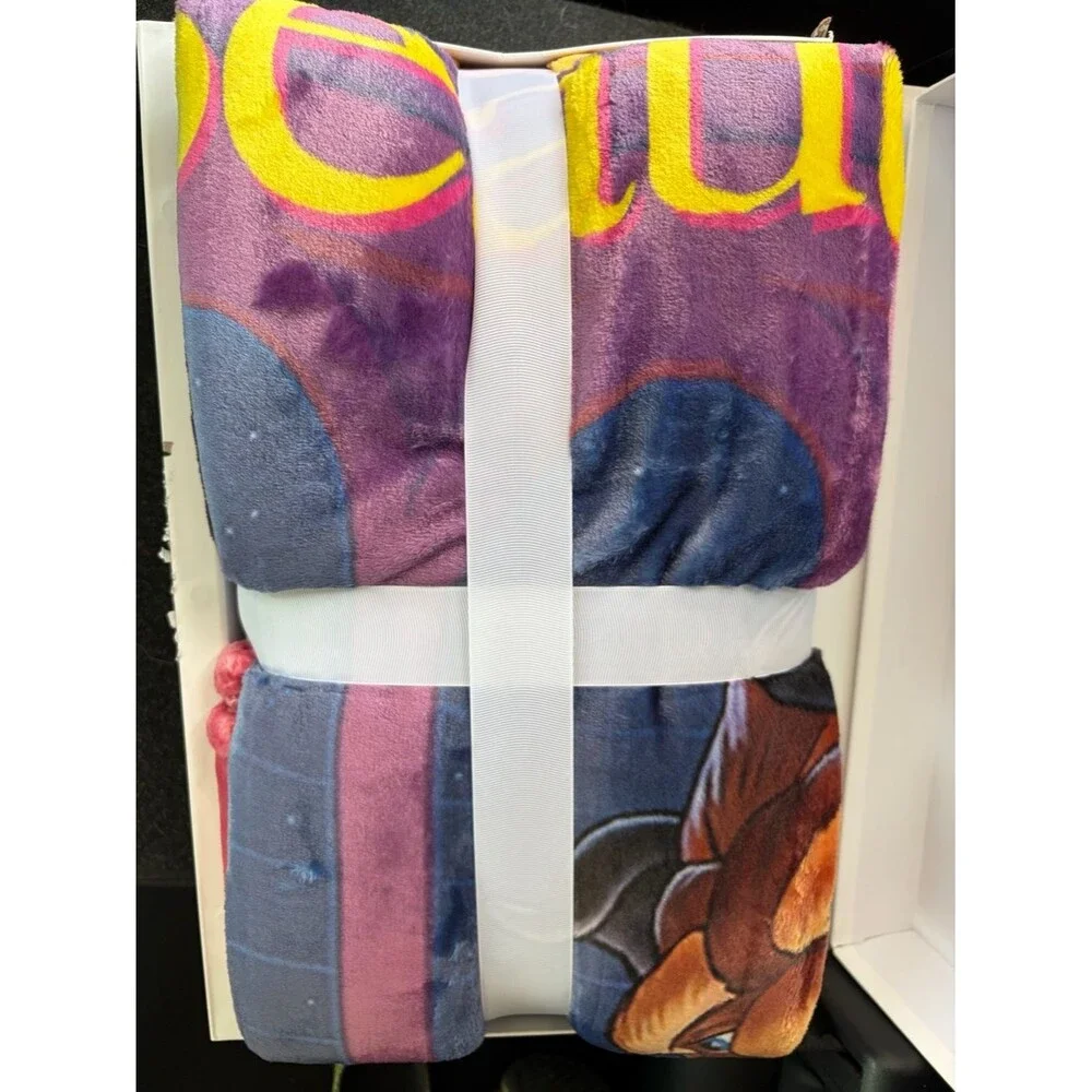 Disney Beauty and the Beast VHS Blanket